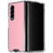 Light Pink Galaxy Z Fold4 5G Clear Case