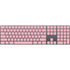 Light Pink Magic Keyboard with Numeric Keypad Skin