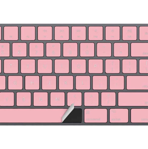 Light Pink Magic Keyboard with Numeric Keypad Skin