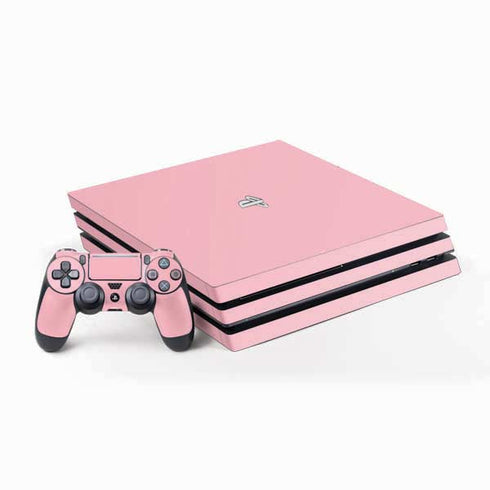 Light Pink PS4 Pro Bundle Skin