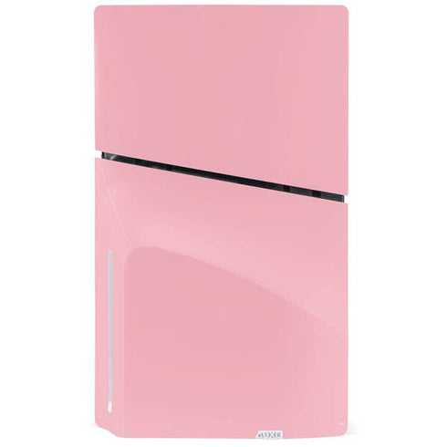Light Pink PS5 Slim Disk Console Skin