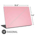 Light Pink Universal Laptop 13in (10.6 x 7.6in) Skin
