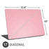 Light Pink Universal Laptop 17in (13.8 x 10in) Skin