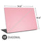 Light Pink Universal Laptop 18in (14.6 x 10.6in) Skin
