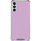 Lilac Solid Galaxy A13 5G Clear Case