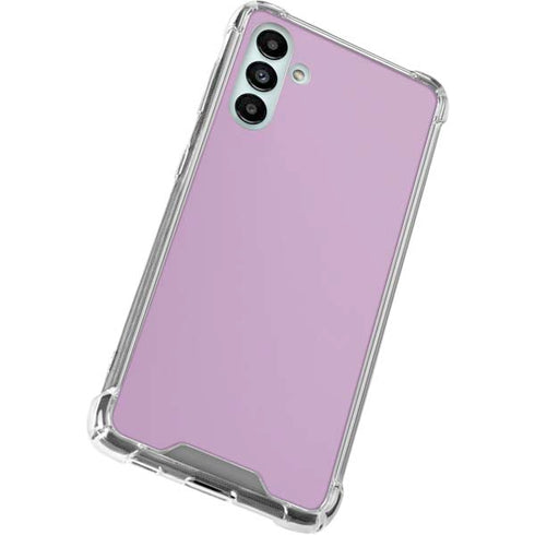Lilac Solid Galaxy A13 5G Clear Case