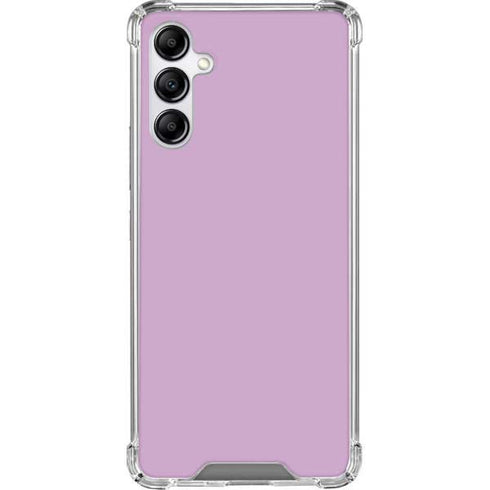 Lilac Solid Galaxy A14 5G Clear Case