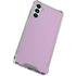 Lilac Solid Galaxy A14 5G Clear Case