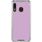 Lilac Solid Galaxy A30 Clear Case