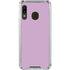 Lilac Solid Galaxy A30 Clear Case