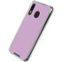 Lilac Solid Galaxy A30 Clear Case