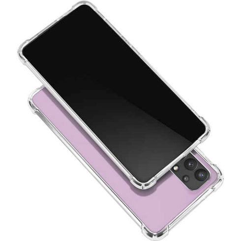 Lilac Solid Galaxy A32 5G Clear Case
