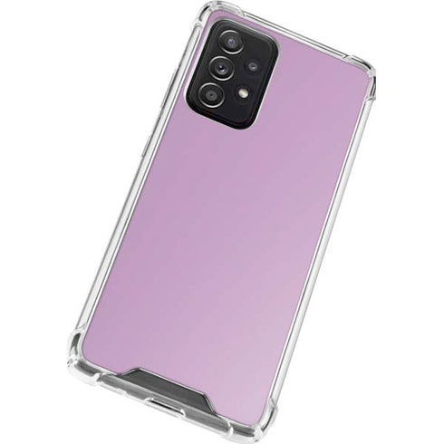 Lilac Solid Galaxy A52 5G Clear Case