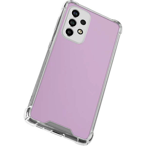 Lilac Solid Galaxy A53 5G Clear Case