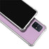 Lilac Solid Galaxy A71 5G Clear Case
