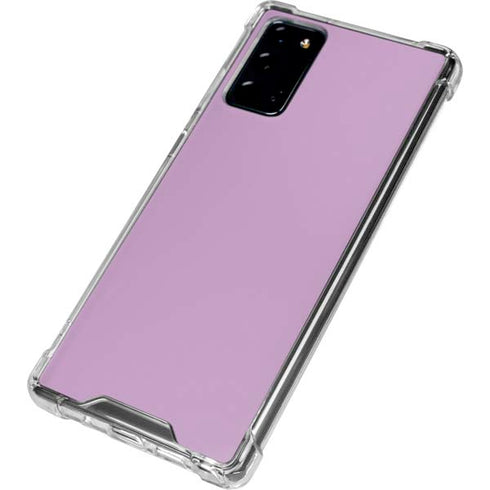 Lilac Solid Galaxy Note20 5G Clear Case