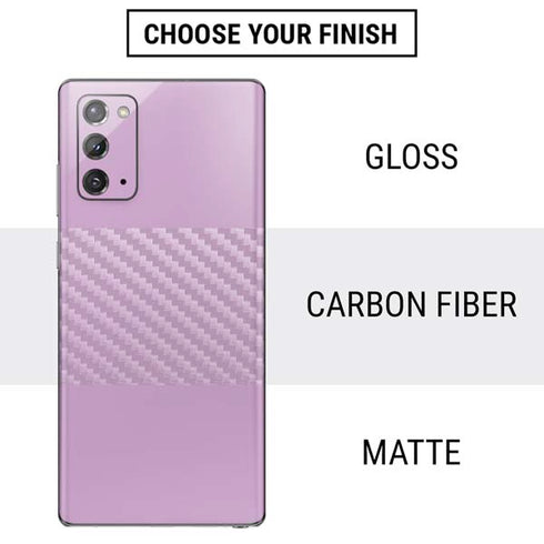 Lilac Solid Galaxy Note20 5G Skin
