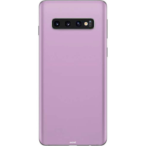 Lilac Solid Galaxy S10 Skin