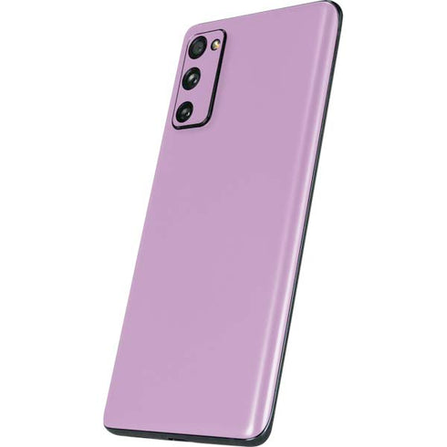 Lilac Solid Galaxy S20 Fan Edition Skin