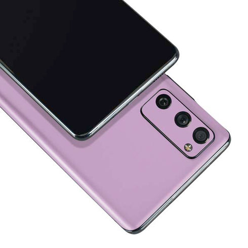 Lilac Solid Galaxy S20 Fan Edition Skin