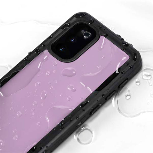 Lilac Solid Galaxy S20 Waterproof Case