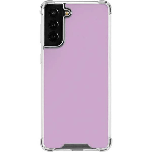 Lilac Solid Galaxy S21 FE Clear Case