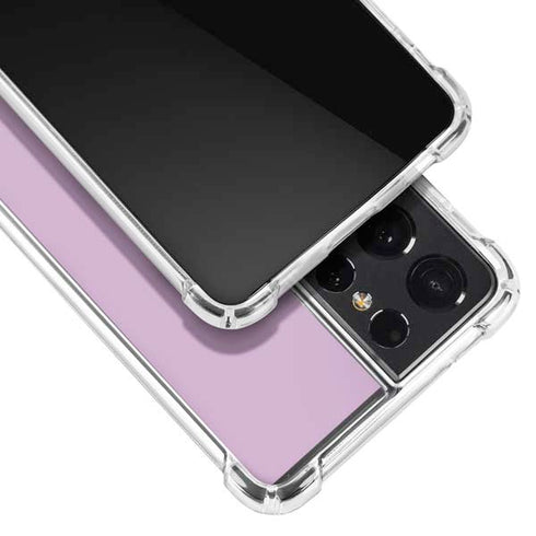 Lilac Solid Galaxy S21 Ultra 5G Clear Case
