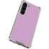 Lilac Solid Galaxy S23 Clear Case