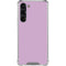 Lilac Solid Galaxy S23 Plus Clear Case