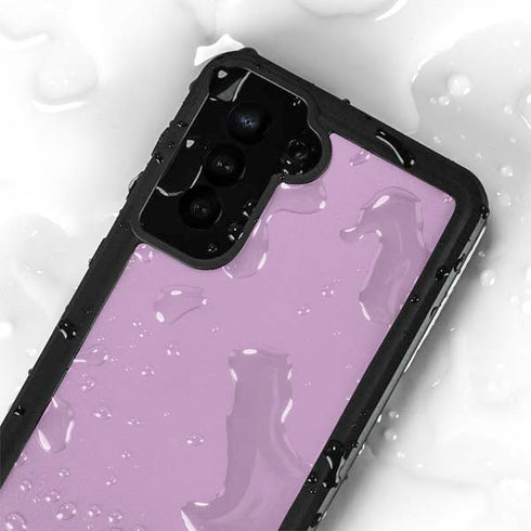 Lilac Solid Galaxy S23 Plus Waterproof Case