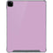 Lilac Solid iPad Pro 12.9in (2020) Clear Case