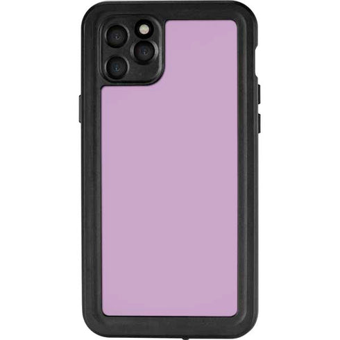 Lilac Solid iPhone 11 Pro Max Waterproof Case