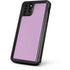 Lilac Solid iPhone 11 Pro Max Waterproof Case