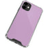 Lilac Solid iPhone 12 Mini Clear Case