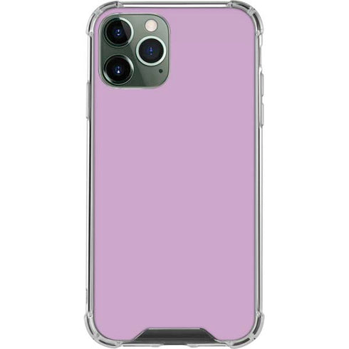 Lilac Solid iPhone 12 Pro Max Clear Case