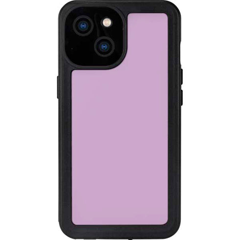 Lilac Solid iPhone 13 Mini Waterproof Case