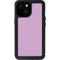 Lilac Solid iPhone 13 Mini Waterproof Case
