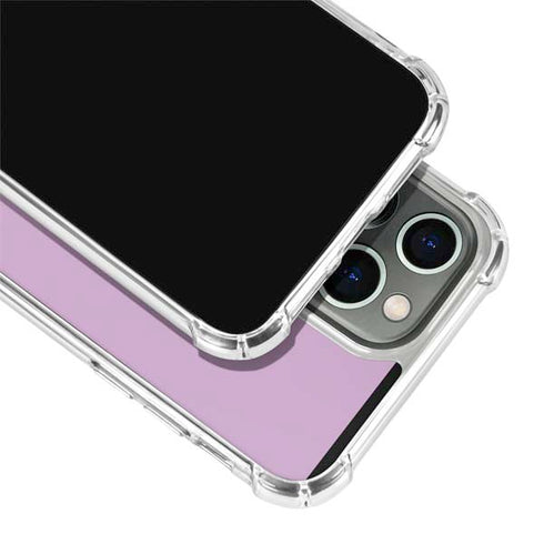 Lilac Solid iPhone 13 Pro Clear Case