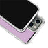 Lilac Solid iPhone 13 Pro Clear Case