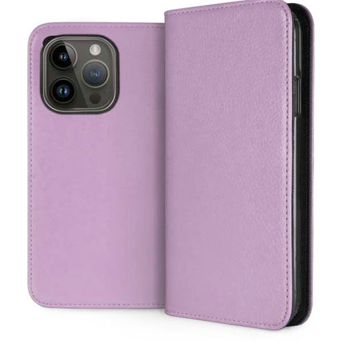 Lilac Solid iPhone 14 Pro Folio Case