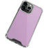 Lilac Solid iPhone 14 Pro Max Clear Case