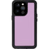 Lilac Solid iPhone 14 Pro Waterproof Case