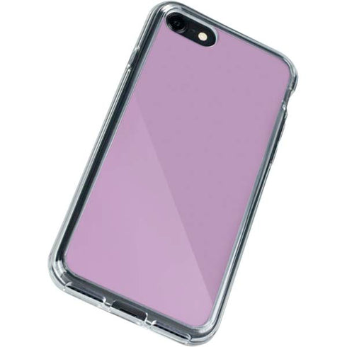 Lilac Solid iPhone SE (2nd & 3rd Gen) Clear Case