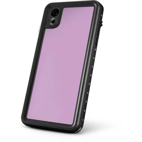 Lilac Solid iPhone XR Waterproof Case