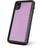 Lilac Solid iPhone XR Waterproof Case