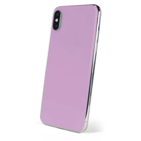 Lilac Solid iPhone XS Skin