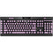 Lilac Solid K95 RGB PLATINUM Mechanical Gaming Keyboard Skin