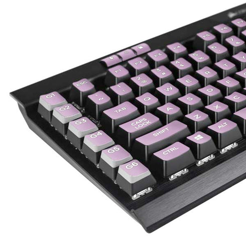 Lilac Solid K95 RGB PLATINUM Mechanical Gaming Keyboard Skin