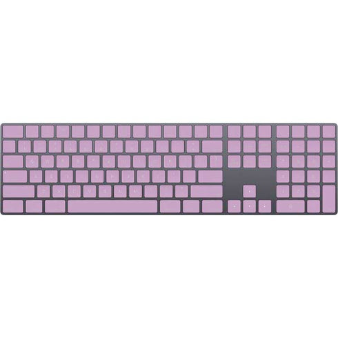 Lilac Solid Magic Keyboard with Numeric Keypad Skin
