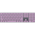 Lilac Solid Magic Keyboard with Numeric Keypad Skin